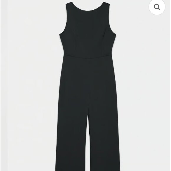 NWT ARTIZIA X WILFRED LOVETT BLACK LOW BACK JUMPSUIT SIZE 2 $148 - Picture 10 of 10